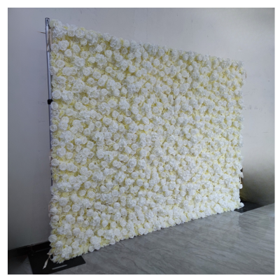 White Flower Wall (10ft x 8ft)